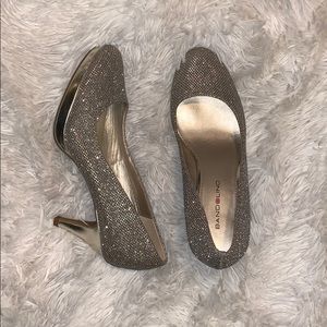 Bandolino glitter heels